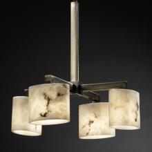 Justice Design Group FAL-8920-30-NCKL - Modular 4-Downlight Chandelier