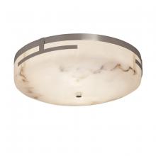 Justice Design Group FAL-8998-CROM - Atlas 19" LED Round Flush-Mount