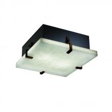 Justice Design Group CLD-5555-DBRZ-LED2-2000 - Clips 12" Square LED Flush-Mount