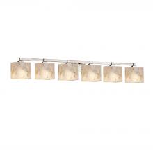 Justice Design Group ALR-8436-55-NCKL-LED6-4200 - Regency 6-Light LED Bath Bar