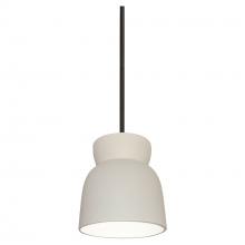 Justice Design Group CER-6515-BIS-MBLK-RIGID-LED1-700 - Large Hourglass LED Pendant