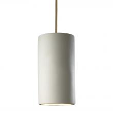 Justice Design Group CER-9625-BIS-ABRS-RIGID - Large Cylinder Pendant