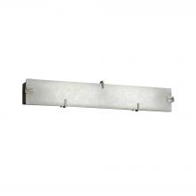 Justice Design Group CLD-8870-NCKL - Clips 28&#34; Linear Bath Bar