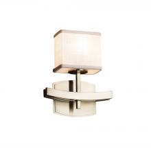 Justice Design Group FAB-8597-55-WHTE-NCKL-LED1-700 - Archway ADA 1-Light LED Wall Sconce