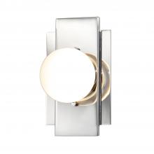 Justice Design Group FSN-4041-CLOP-CROM - Luna ADA 1-Light LED Wall Sconce