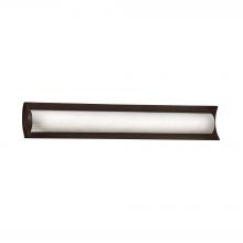 Justice Design Group FSN-8635-WEVE-DBRZ - Lineate 30" Linear LED Wall/Bath