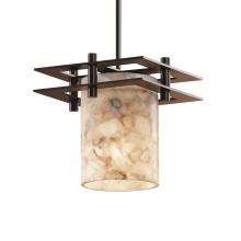  ALR-8165-10-DBRZ-BKCD - Metropolis 1-Light Small Pendant (2 Flat Bars)