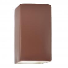 Justice Design Group CER-5955-CLAY-LED2-2000 - Large ADA LED Rectangle - Open Top & Bottom