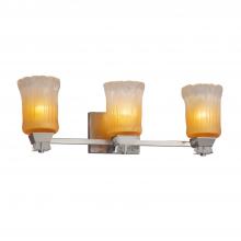 Justice Design Group GLA-8473-16-GLDC-NCKL-LED3-2100 - Ardent 3-Light LED Bath Bar