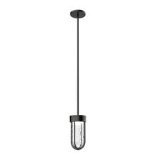 Kuzco Lighting Inc EP17609-BK - DAVY 9&#34; EXTERIOR PENDANT BLACK, 14W, 120VAC LED, 3000K, 90CRI