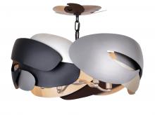 Minka George Kovacs P1333-780 - Metalo Misto 20" 4 Light Semi Flush