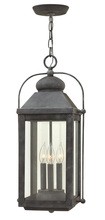 Hinkley 1852DZ - Hinkley Lighting Anchorage Series 1852DZ Exterior Hanging Lantern (Incandescent or LED)