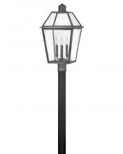 Hinkley 2771BLB - Hinkley Lighting Nouvelle Exterior Series 2771BLB Solid Brass Exterior Post Lantern